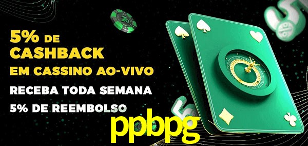 Promoções do cassino ao Vivo ppbpg
